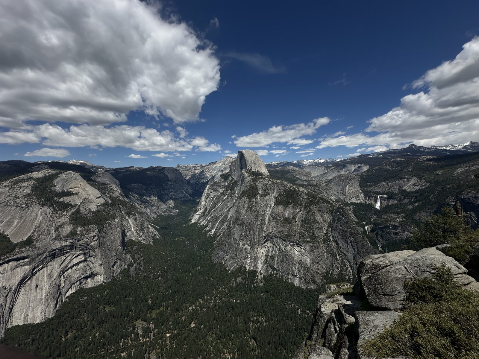 Half Dome viewed from Glacier Point, Yosemite National Park